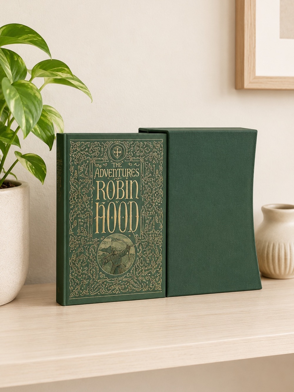 Folio Society The Adventures of Robin Hood 2001 Gilded Hardcover Slipcase Book